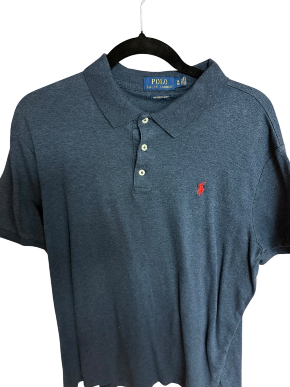 Polo by Ralph Lauren Dark Blue Polo with Red Pony Logo